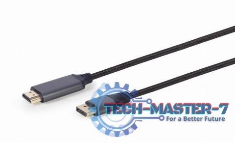 Kabel DisplayPort męski do HDMI 1.8m Kabel DisplayPort męski do HDMI 1.8m