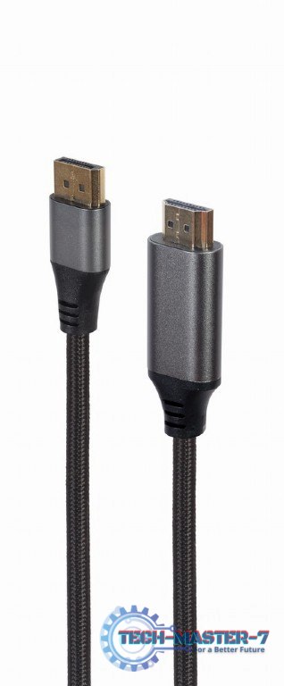 Kabel DisplayPort męski do HDMI 1.8m Kabel DisplayPort męski do HDMI 1.8m