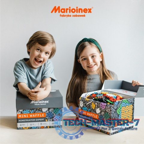 Klocki Mini Waffle Konstruktor Expert 501 elementów Klocki Mini Waffle Konstruktor Expert 501 elementów