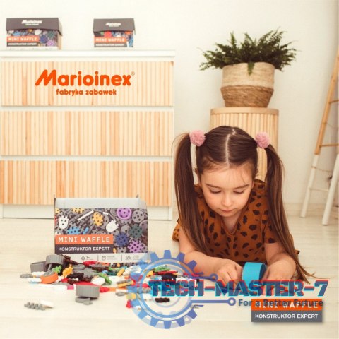 Klocki Mini Waffle Konstruktor Expert 501 elementów Klocki Mini Waffle Konstruktor Expert 501 elementów