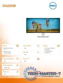 Monitor S3422DW 34 cale VA LED 21:9 3440x1440/HDMI/DP/3Y