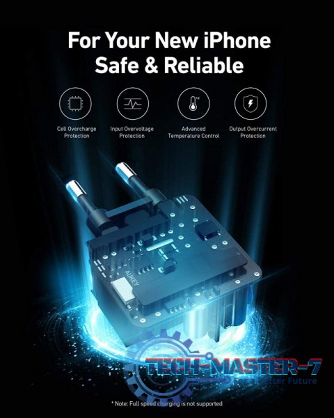 PA-F1S Swift ładowarka sieciowa 1xUSB C Power Delivery 3.0 20W 3A PA-F1S Swift ładowarka sieciowa 1xUSB C Power Delivery 3.0 20W 3A