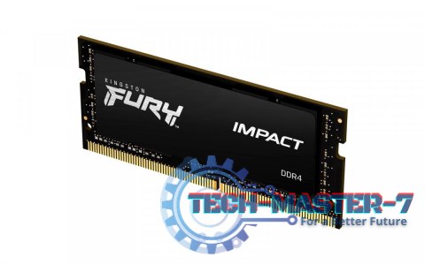 Pamięć DDR4 FURY Impact SODIMM 32GB(1*32GB)/3200 CL20 Pamięć DDR4 FURY Impact SODIMM 32GB(1*32GB)/3200 CL20