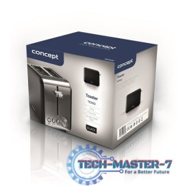 Toster TE2052 inox czarny