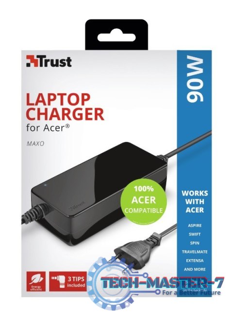 Zasilacz komputerowy Maxo Acer 90W Zasilacz komputerowy Maxo Acer 90W