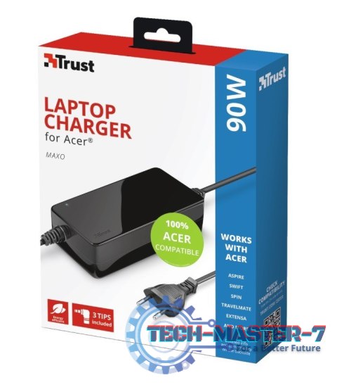 Zasilacz komputerowy Maxo Acer 90W Zasilacz komputerowy Maxo Acer 90W
