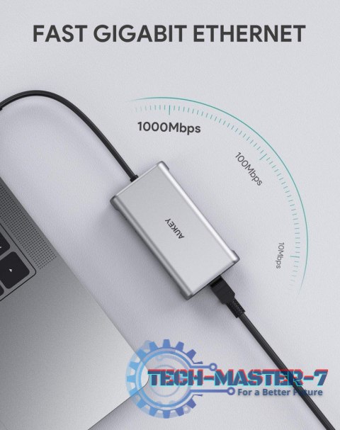 CB-C91 aluminiowy HUB USB-C | 8w1 | RJ45 Ethernet 10/100/1000Mbps | 3xUSB 3.1 | HDMI 4k@30Hz | SD i micro SD | USB-C Power Deliv CB-C91 aluminiowy HUB USB-C | 8w1 | RJ45 Ethernet 10/100/1000Mbps | 3xUSB 3.1 | HDMI 4k@30Hz | SD i micro SD | USB-C Power Deliv