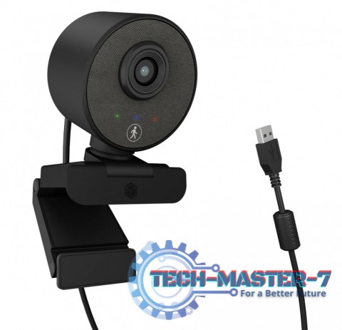 Kamera internetowa IB-CAM501-HD FHD Webcam, 1080P, wbudowany mikrofon, Autofocus, wide view angle, Autotracking Kamera internetowa IB-CAM501-HD FHD Webcam, 1080P, wbudowany mikrofon, Autofocus, wide view angle, Autotracking