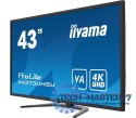 Monitor wielkoformatowy 43 cale X4373UHSU-B1 4K, VA, 2xHDMI, DP, mDP, 3ms, 2x7W, USBx4