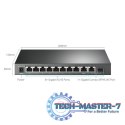 Switch SG1210MPE Smart 8GE PoE+ 1GE 1SFP