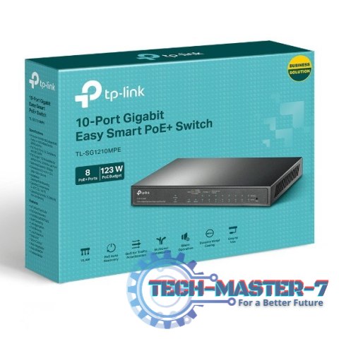 Switch SG1210MPE Smart 8GE PoE+ 1GE 1SFP Switch SG1210MPE Smart 8GE PoE+ 1GE 1SFP