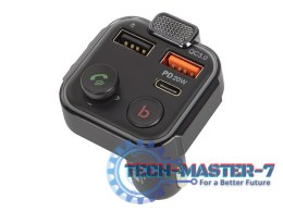 Transmiter FM Bluetooth 5.1+Qc3.0