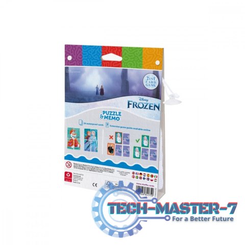 Gra Aqua Frozen Puzzle i Memo Kraina Lodu Gra Aqua Frozen Puzzle i Memo Kraina Lodu
