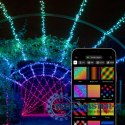 Inteligentne lampki choinkowe Strings 100 LED RGB 8 m łańcuch