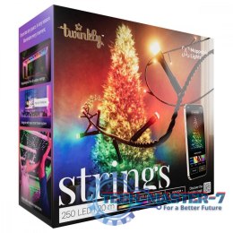 Inteligentne lampki choinkowe Strings 250 LED RGB+W, łańcuch 20m