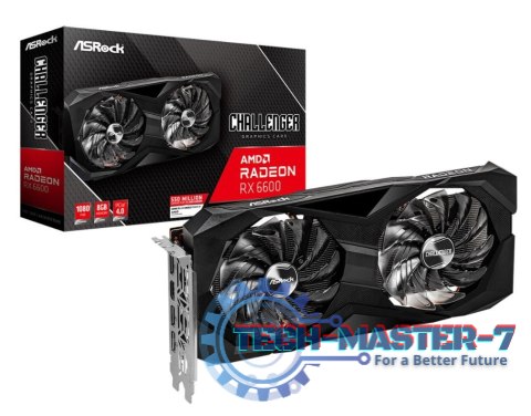 Karta graficzna Radeon RX 6600 Challenger D 8GB 128bit GDDR6 3DP/HDMI