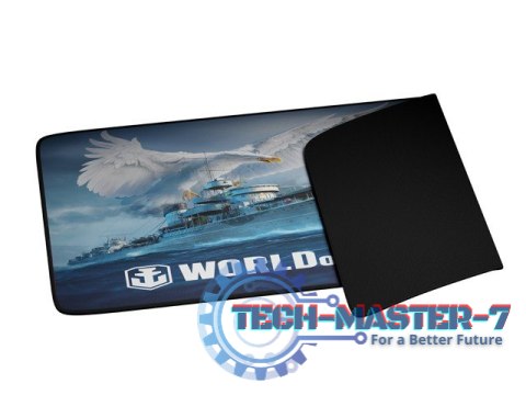 Podkładka pod mysz Carbon 500 Maxi WOWS Błyskawica 900x450mm Podkładka pod mysz Carbon 500 Maxi WOWS Błyskawica 900x450mm