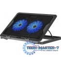Podstawka chłodząca pod laptopa NS- 503 metalowa 15.6"-17"