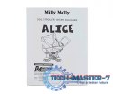 Wózek dla lalek Alice Prestige miętowy