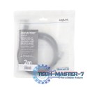 Kabel DisplayPort 4K/60 Hz,DP do HDMI aluminiowy 2m