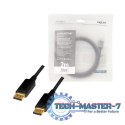Kabel DisplayPort 4K/60 Hz,DP/M do DP/M aluminium 2m