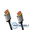 Kabel HDMI 2.1 8K/60Hz Aluminiowy 2m