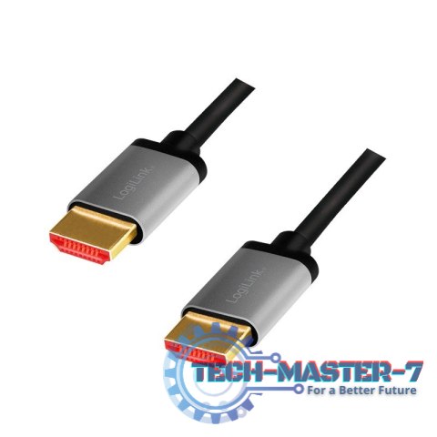 Kabel HDMI 2.1 8K/60Hz Aluminiowy 2m Kabel HDMI 2.1 8K/60Hz Aluminiowy 2m