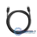 Kabel USB 3.1 typ C męski | USB 3.1 typ C męski | 1.4m | Czarny