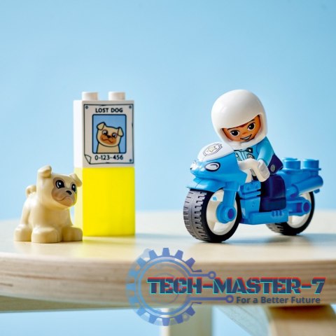 Klocki DUPLO 10967 Motocykl policyjny Klocki DUPLO 10967 Motocykl policyjny
