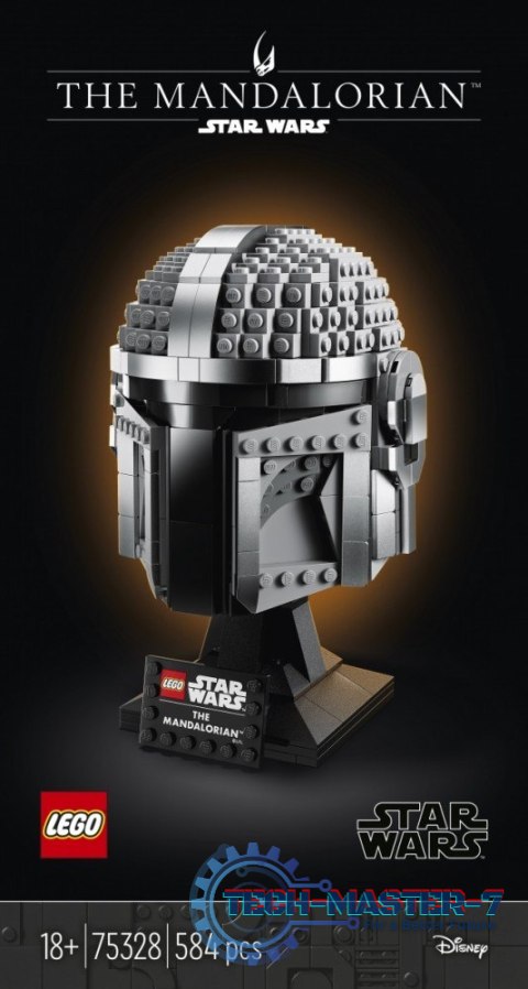 Klocki Star Wars 75328 Hełm Mandalorianina Klocki Star Wars 75328 Hełm Mandalorianina