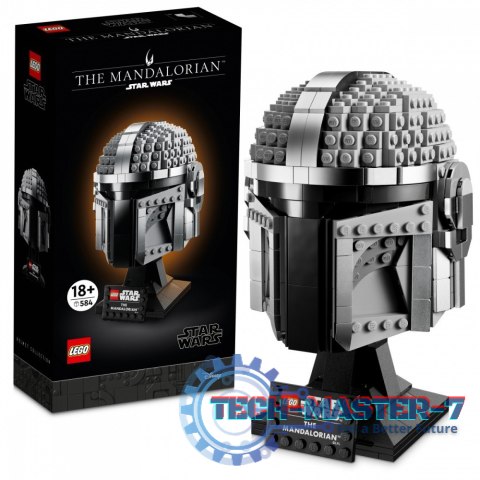 Klocki Star Wars 75328 Hełm Mandalorianina Klocki Star Wars 75328 Hełm Mandalorianina