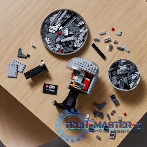 Klocki Star Wars 75328 Hełm Mandalorianina Klocki Star Wars 75328 Hełm Mandalorianina