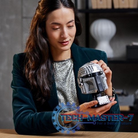 Klocki Star Wars 75328 Hełm Mandalorianina Klocki Star Wars 75328 Hełm Mandalorianina