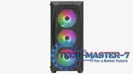 Obudowa Falcon Acrylic USB 3.0 Mid Tower czarna