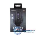 Optyczna mysz gamingowa 2400 dpi, Czarna