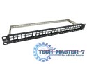 Patch panel pusty 24 porty 1U modularny