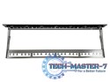 Patch panel pusty 24 porty 1U modularny