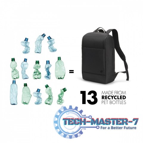 Plecak do notebooka 13-15.6 cali Eco Motion, czarny Plecak do notebooka 13-15.6 cali Eco Motion, czarny