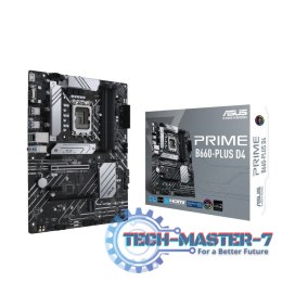 Płyta główna PRIME B660-PLUS D4 s1700 4DDR4 DP/HDMI M.2 ATX