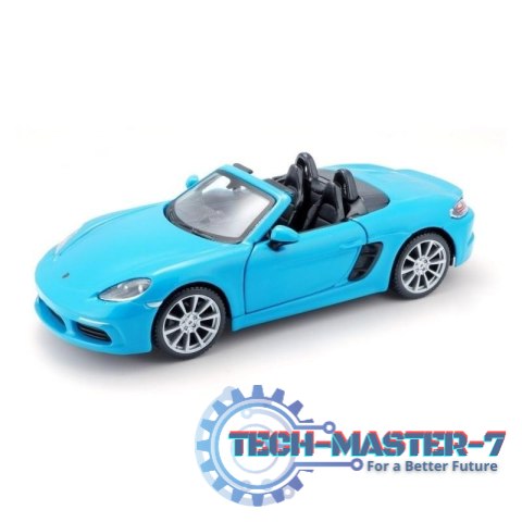 Porsche 718 Boxster 1/24 Niebieskie