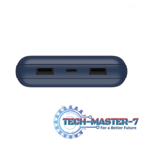 PowerBank 20 000mAh 15W USB-A/USB-C niebieski PowerBank 20 000mAh 15W USB-A/USB-C niebieski