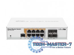 Przełącznik 8xGbE 4 xSFP PoE CRS112-8P-4S-IN