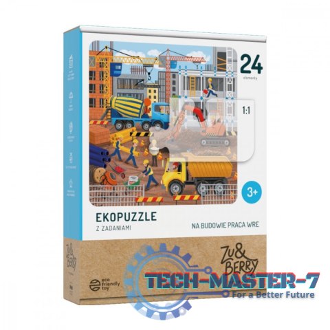 Puzzle 24 elementy Na Budowie praca wre Puzzle 24 elementy Na Budowie praca wre
