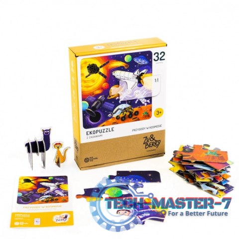 Puzzle 32 elementy Przygody w kosmosie