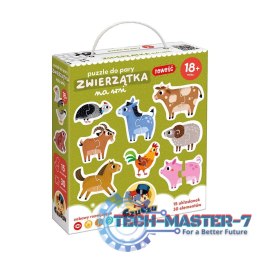 Puzzle do pary - Zwierzątka na wsi
