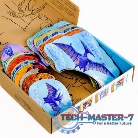 Puzzle dwuelementowe Dinozaury i ich dzieci Puzzle dwuelementowe Dinozaury i ich dzieci