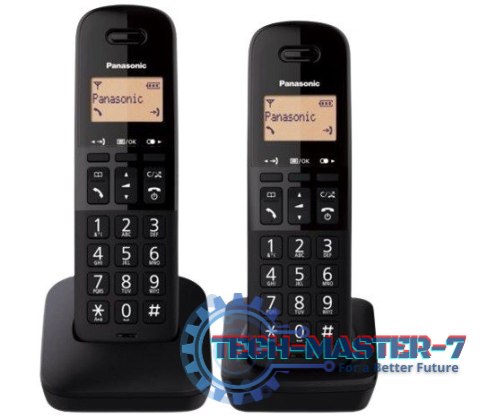 Telefon KX-TGB612 Dect Duo czarny