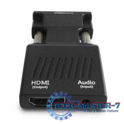 Adapter SAVIO CL-145 VGA - HDMI + Audio Adapter SAVIO CL-145 VGA - HDMI + Audio