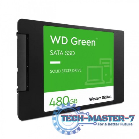 Dysk SSD WD WDS480G3G0A Green (2.5″ /480 GB /SATA III (6 Gb/s) /545MB/s ) Dysk SSD WD WDS480G3G0A Green (2.5″ /480 GB /SATA III (6 Gb/s) /545MB/s )