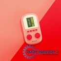 Gra elektroniczna zręcznościowa konsola przenośna różowa
